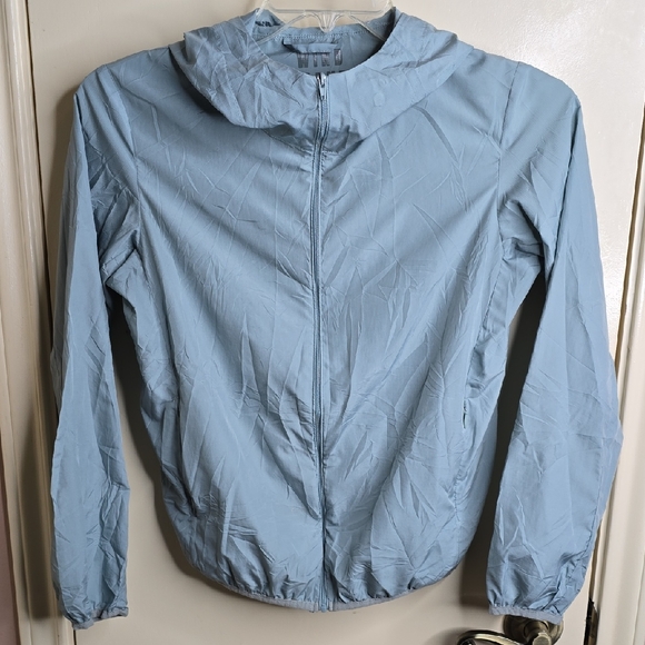 Love Tree Windbreaker Size M Teal Color Running Bikecore - Picture 1 of 8